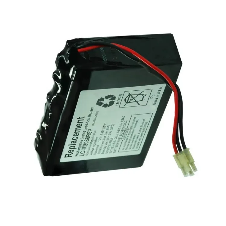 LK-For Welch Allyn Battery LC-RB066R5P ATLAS 622SO 622S0 622SP 622NO 622NP ATLAS 622SO Sealed Lead 6v 7000mAh for Defibrillator
