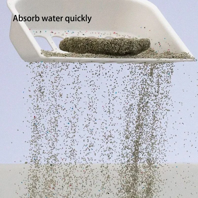 Custom Eco Friendly Fast Clumping Crushed Bentonite Clay Dust Free Volcanic Cat Litter Sand