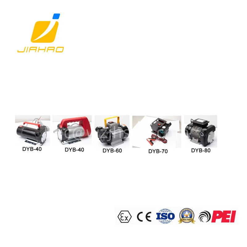 DYB-80 AC220/110 Oil Pump Gasoline Diesel Petrol Transfer Pump for Fuel Dispenser Gas Station