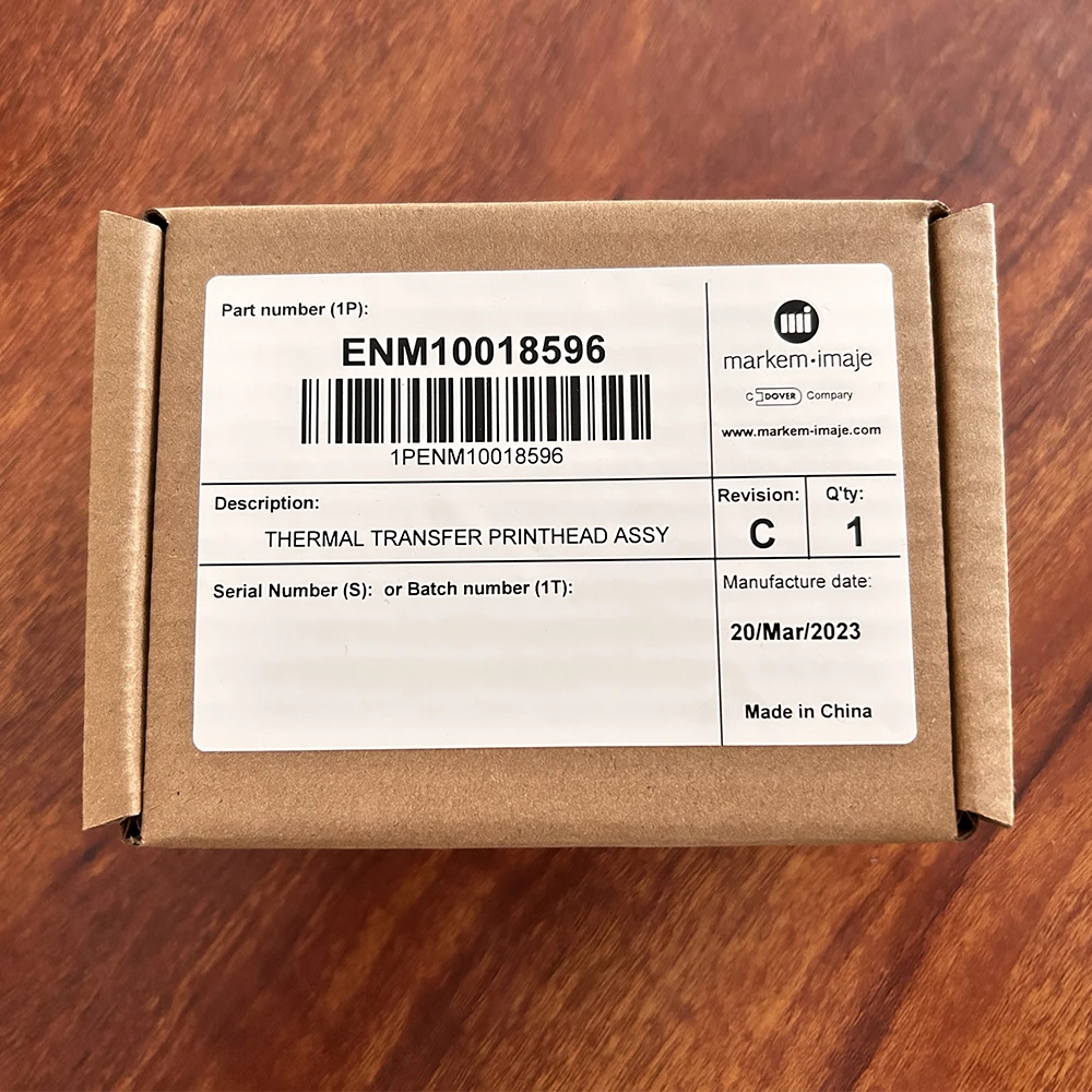 Термотрансферный оверпринтер enm 10018596 TTO принтер 32 мм печатающая головка tto печатная машина
