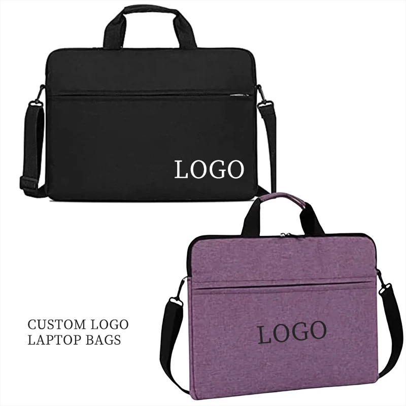 Custom Logo Business Laptop Bag stylish minimalist briefcase Office laptop bag laptop bags covers