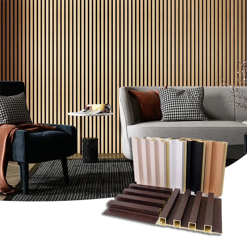 Xiting multicolour custom size PVC Wood Plastic Composite WPC 3d decking wall panel for home decoration