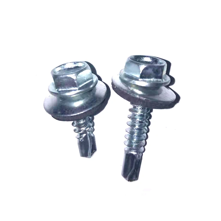 China Screw Factory  Hex Head Roof Self Drilling Screw Tek Screws