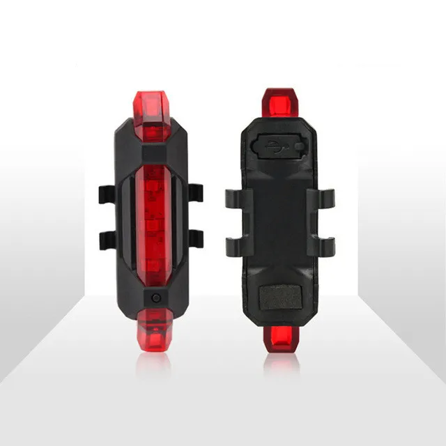 Factory Price LED USB Rechargeable Safety bike rear light LED trailer tail lights tail light fiesta