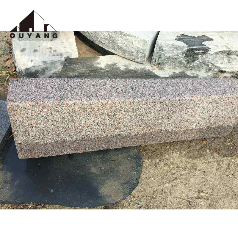 Outdoor Border Road Granite Curb Stone Kerb Stone Granite Kerbstone Granite Curbstone Supplier
