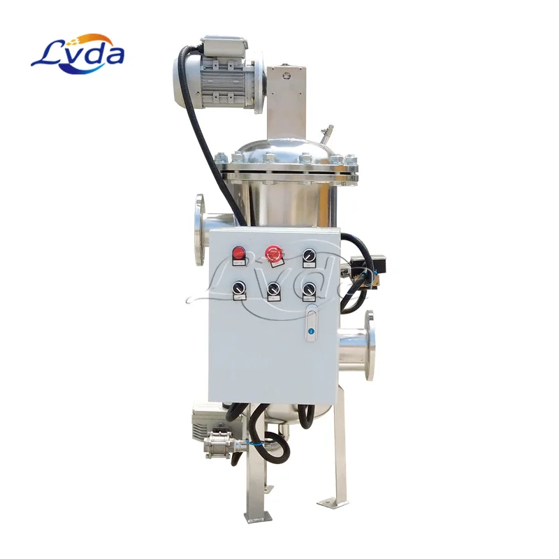 Good working efficiency industrial water automatic self cleaning filter