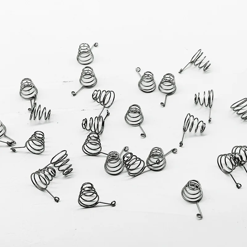 Wholesale custom stainless steel precision best-selling touch button metal spiral battery springs with Factory price discount