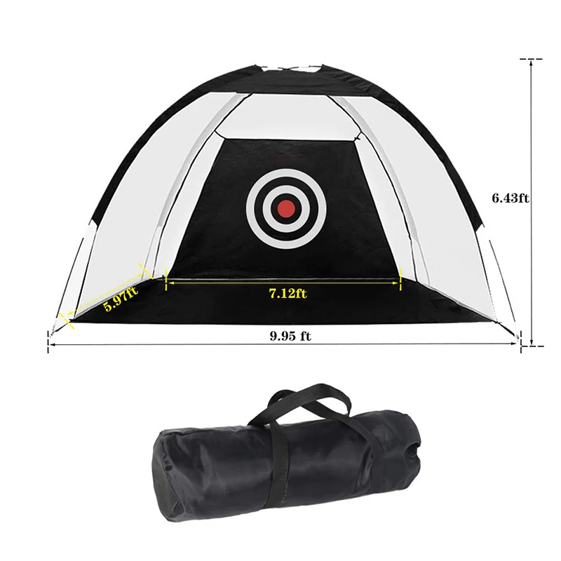 Аксессуары для гольфа, наружная тренировочная сетка для гольфа, дальность игры в гольф