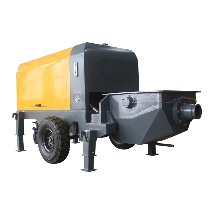 Full Automatic construction equipment Diesel engine grout spray concrete pump machine