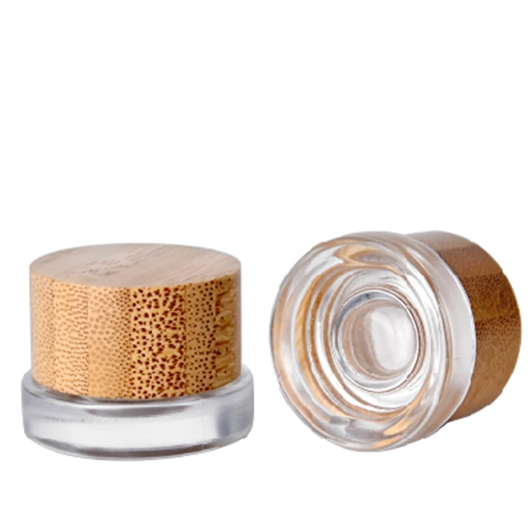 50ml Empty Glass Can Cream Tin Containers Cosmetic Cream Jar Packaging Canister