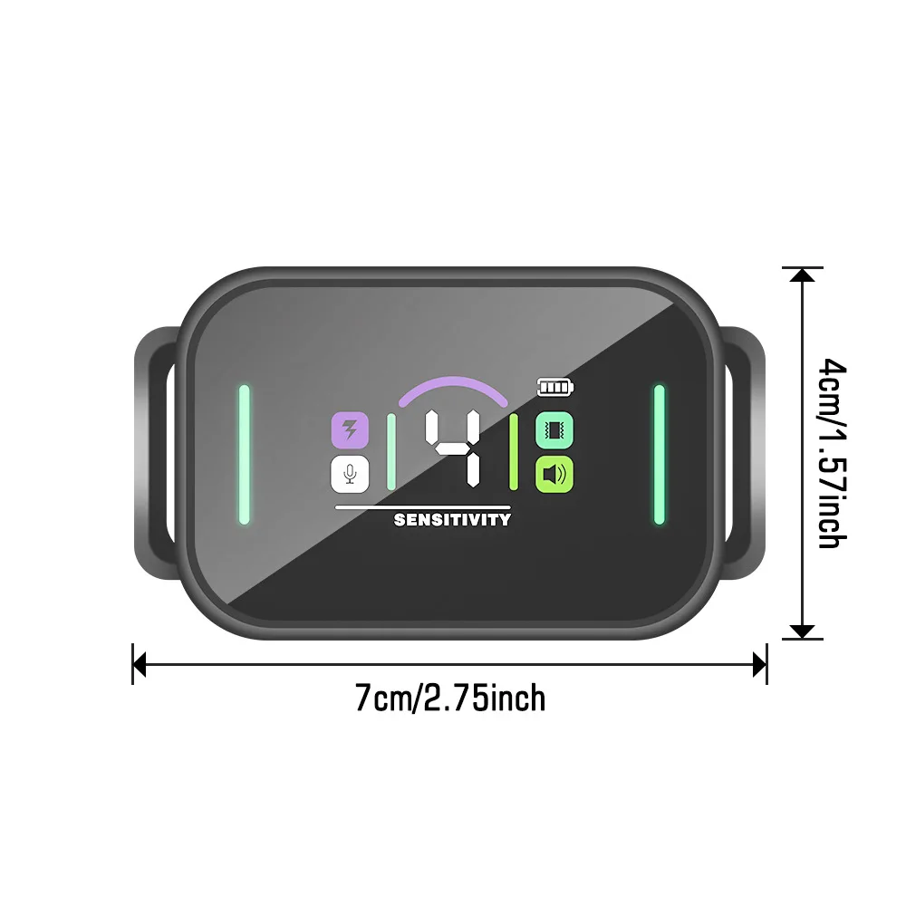 Dog Bark Collar for Large Medium Small Dogs Smart Anti Barking Collar Rechargeable Training Collar with Sensitivity Shock Beep
