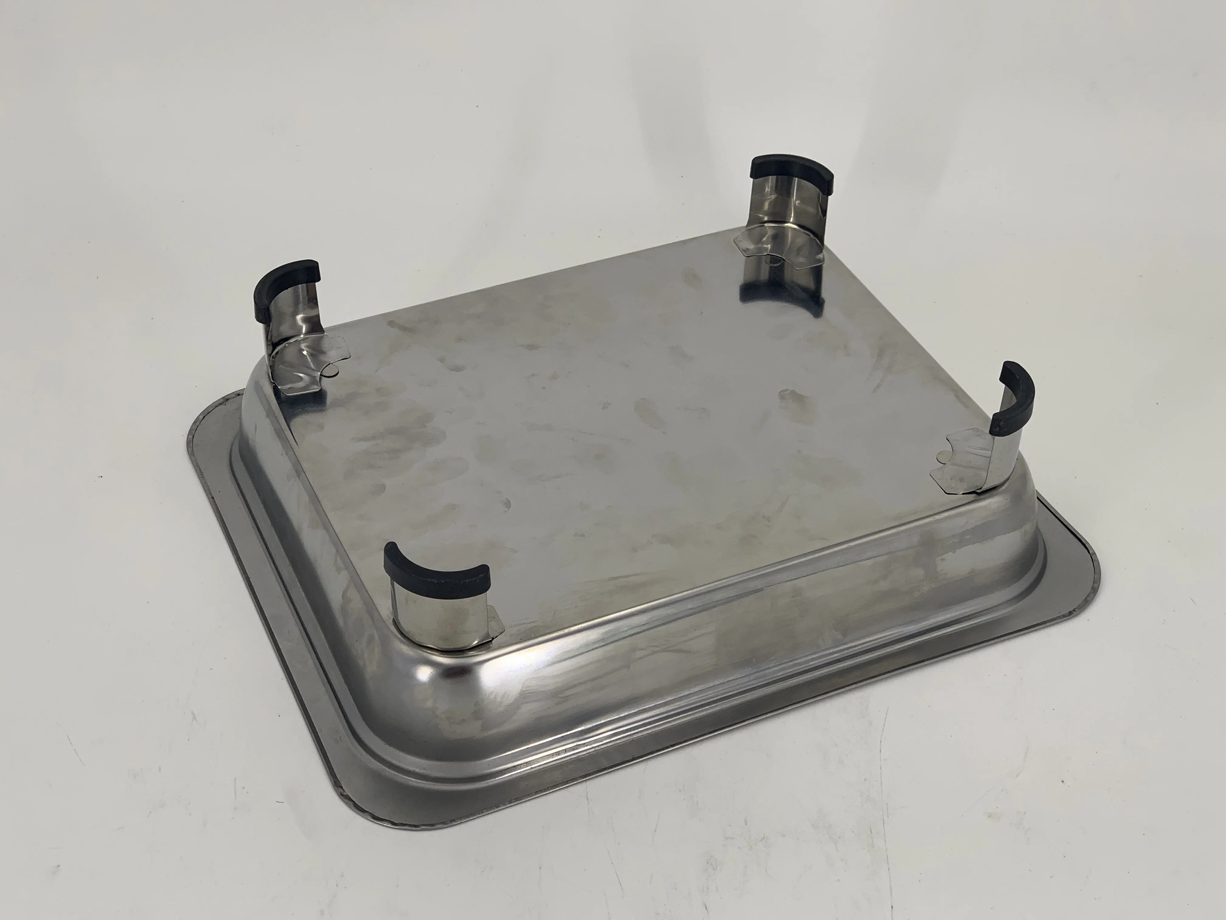 
cheap indian chafing rectangular dish food warmer Visible glass cover 