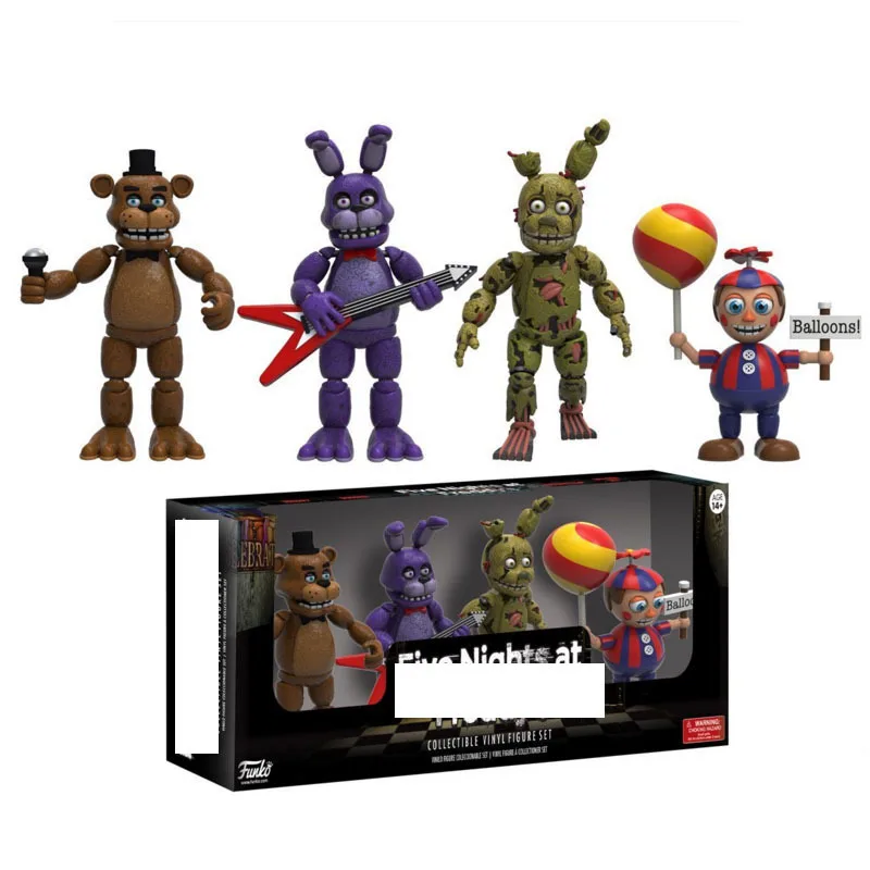 New arrival Five Nights At Freddy Action Figures 6pcs/pack Toy Model