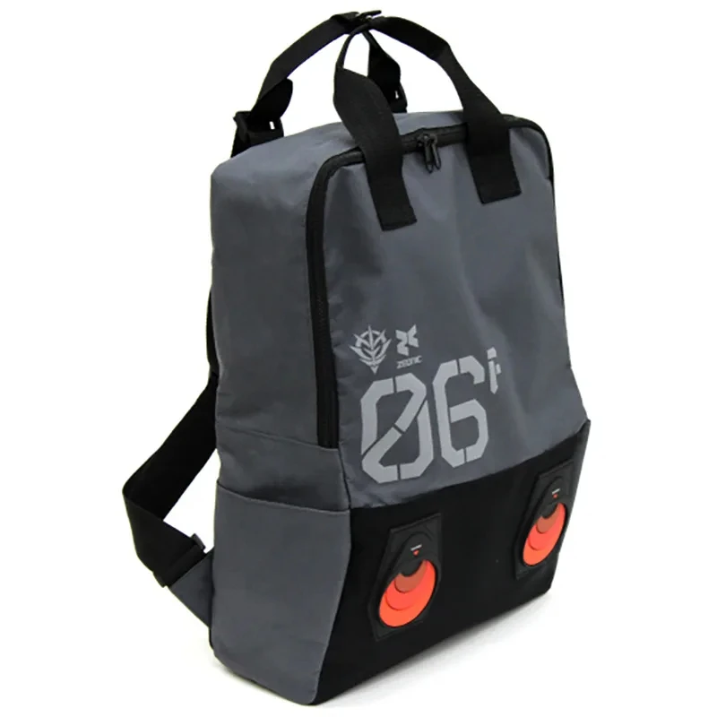 Mobile Suit Gundam Anime Figures MS-06F2way Computer Canvas SchoolBag Cartoon Cosplay Backpack Birthday Gifts
