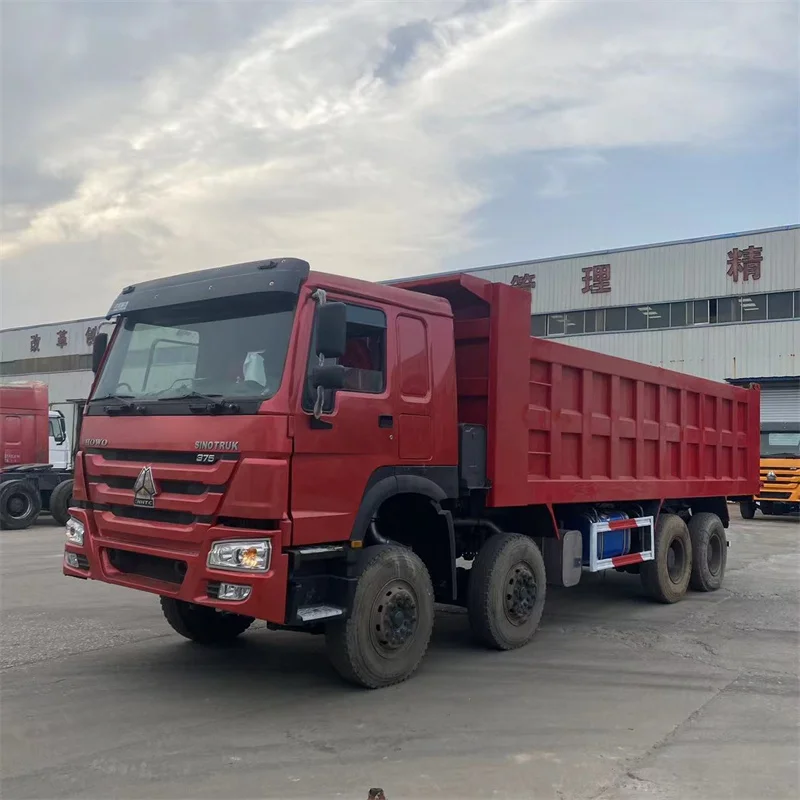 Dump Truck Sinotruk HOWO 12 Wheel 371hp Used Dump Truck Used Tipper Truck