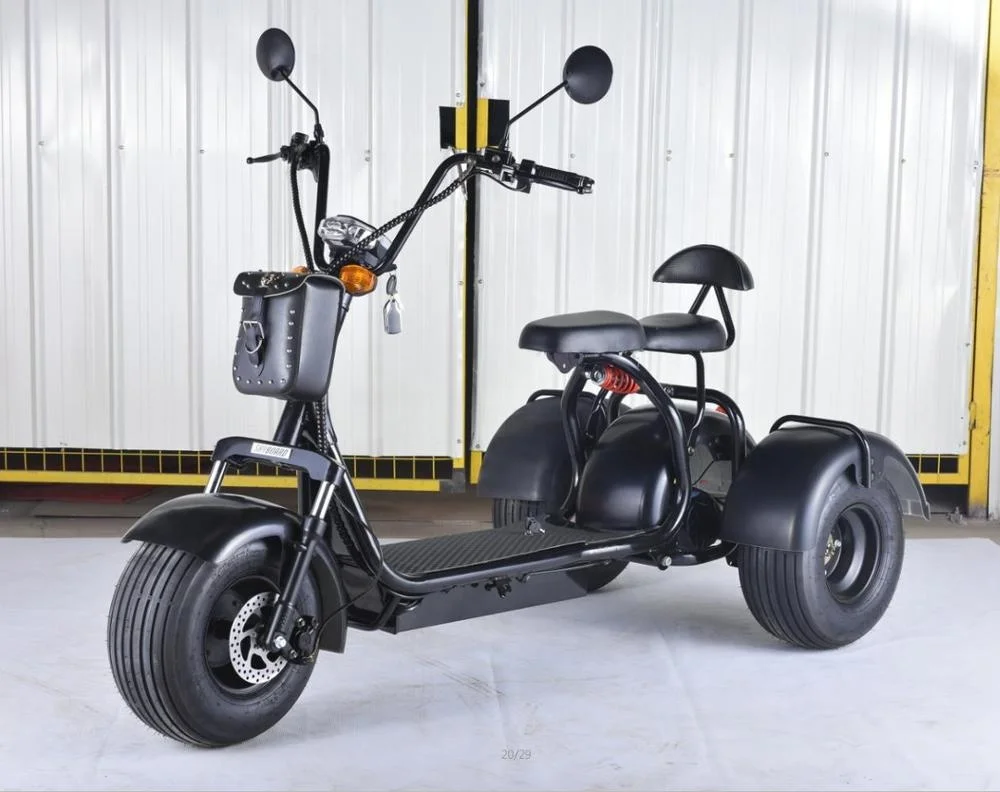 2023 Newest Design wide 3 wheels off road electric scooter adult electric scooters 5000w for Men and Women with Strong Battery