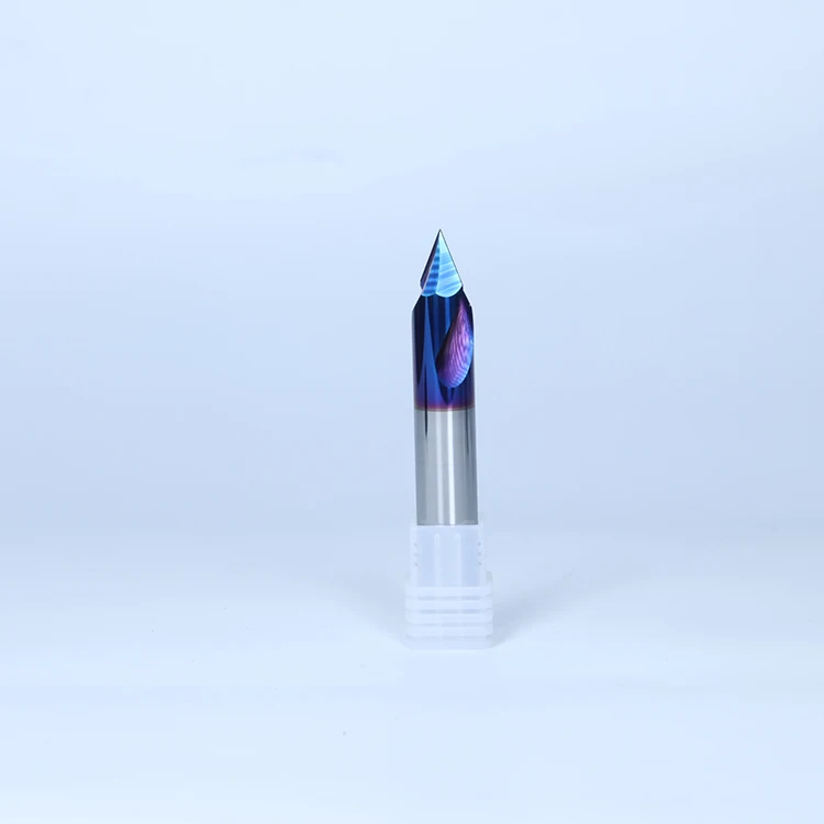 2/3 Flute Solid Carbide Chamfer End Mill 90 Degree Chamfering Milling Cutter