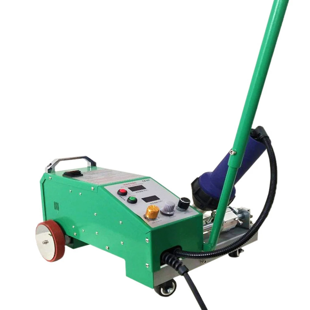 TOP2000C hot air flex banner plastic welding / welder machines for sale with laser