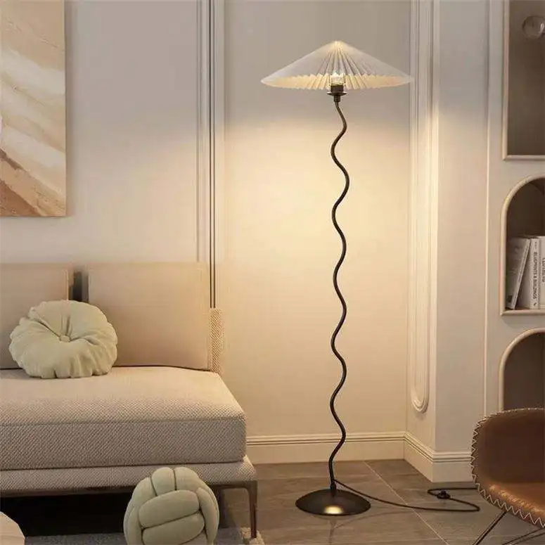 New customer discount Umbrella creative pleated lamp nordic modern floor lamps for living room decor
