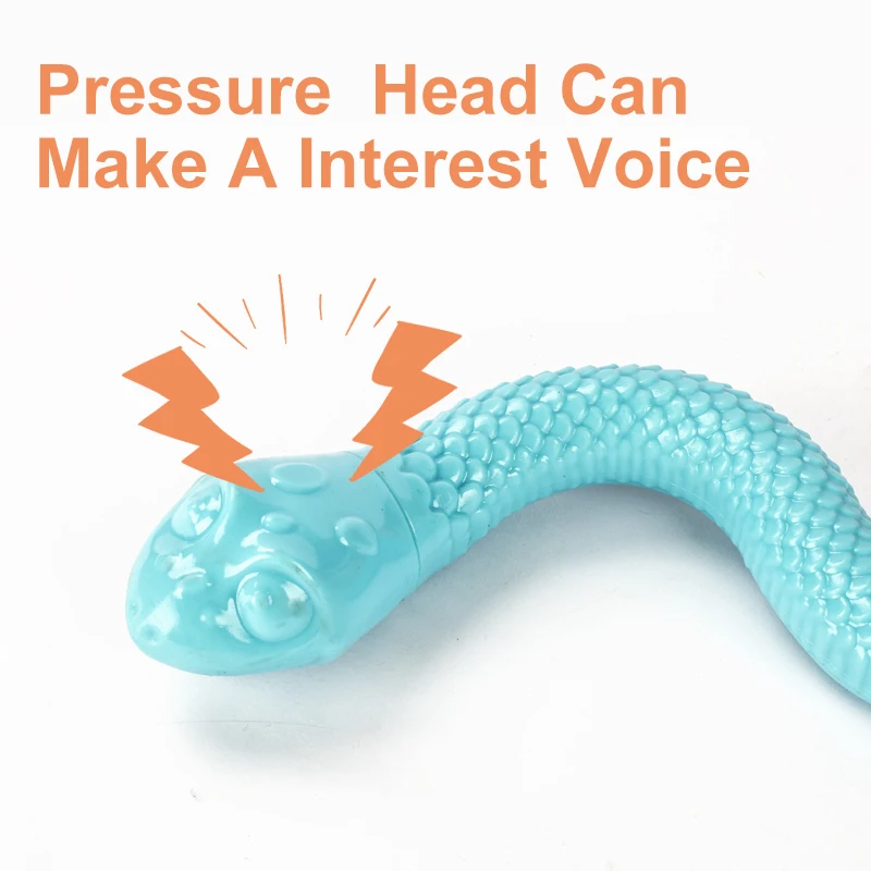 Pet silicone magic snake toy Slow Feeder for Small Medium Dogs Cats