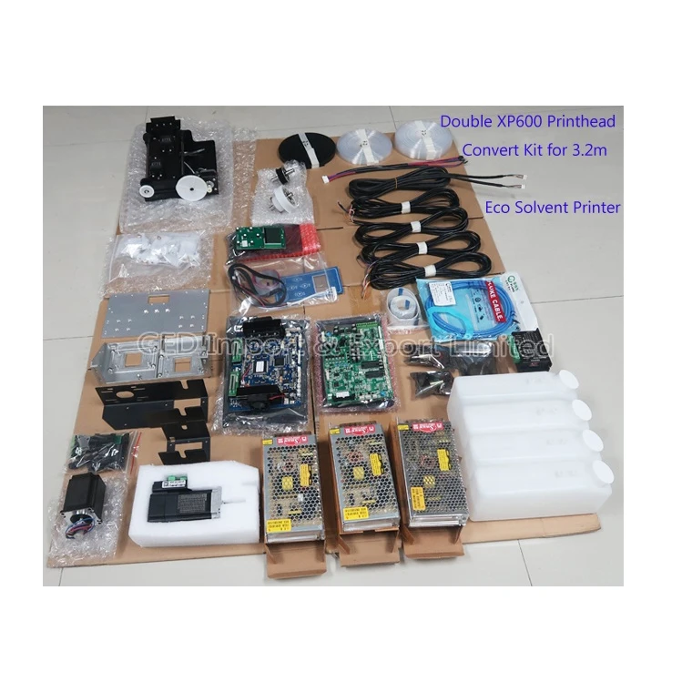 Guangzhou 1 8 m 3 2 Dx5 Dx7 полный комплект Двойной Модернизированный 10 футов двойной DX11 Xp600 YXP Senyang Hoson платы преобразования 6