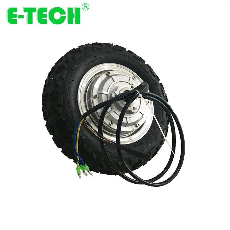Electric scooter kits 10 inch 36V/48V 500W 800W DC brushless wheel motor with accessories