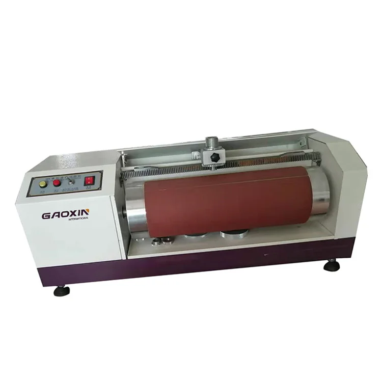 GAOXIN Testing Equipment Manufacturer Customized High Quality DIN Wear Testing Machine Leather and Rubber Testing Machine