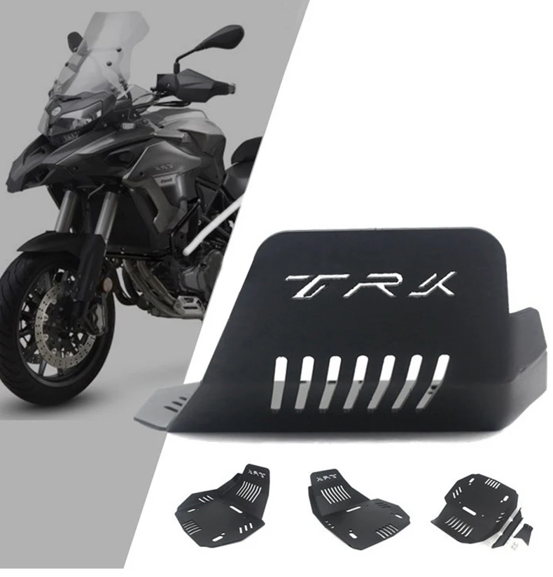 Motorcycle accessories suitable for Benelli TRK502 Jinpeng 502X protective bottom plate engine guard plate protective cover