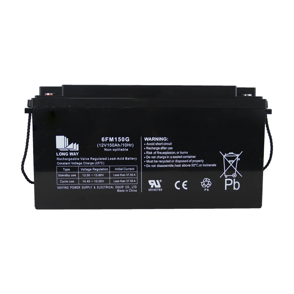 Свинцовая кислота 12V150Ah 6FM150G аварийное осветительное оборудование батарея системы сигнализации для OEM
