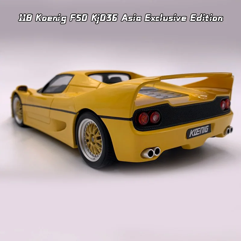 Модель автомобиля GT Spirit из смолы 118 F50 эксклюзивная версия Азии 1:18 литые модели автомобилей