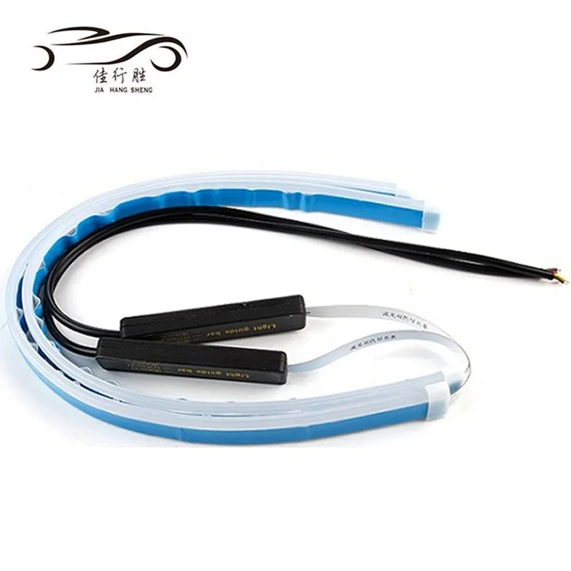 Лидер продаж, новейшая СВЕТОДИОДНАЯ лента RGB 1,2 м с динамическим тормозом и поворотным сигналом, Автомобильный задний фонарь