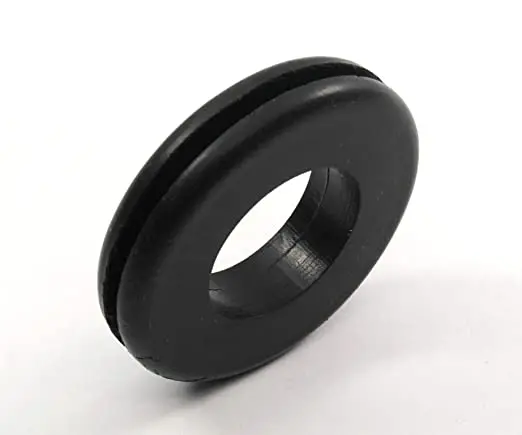 Manufacturer customized  high quality black Rubber seal grommet rubber flat grommets NBR EPDM FKM Rubber ring grommet