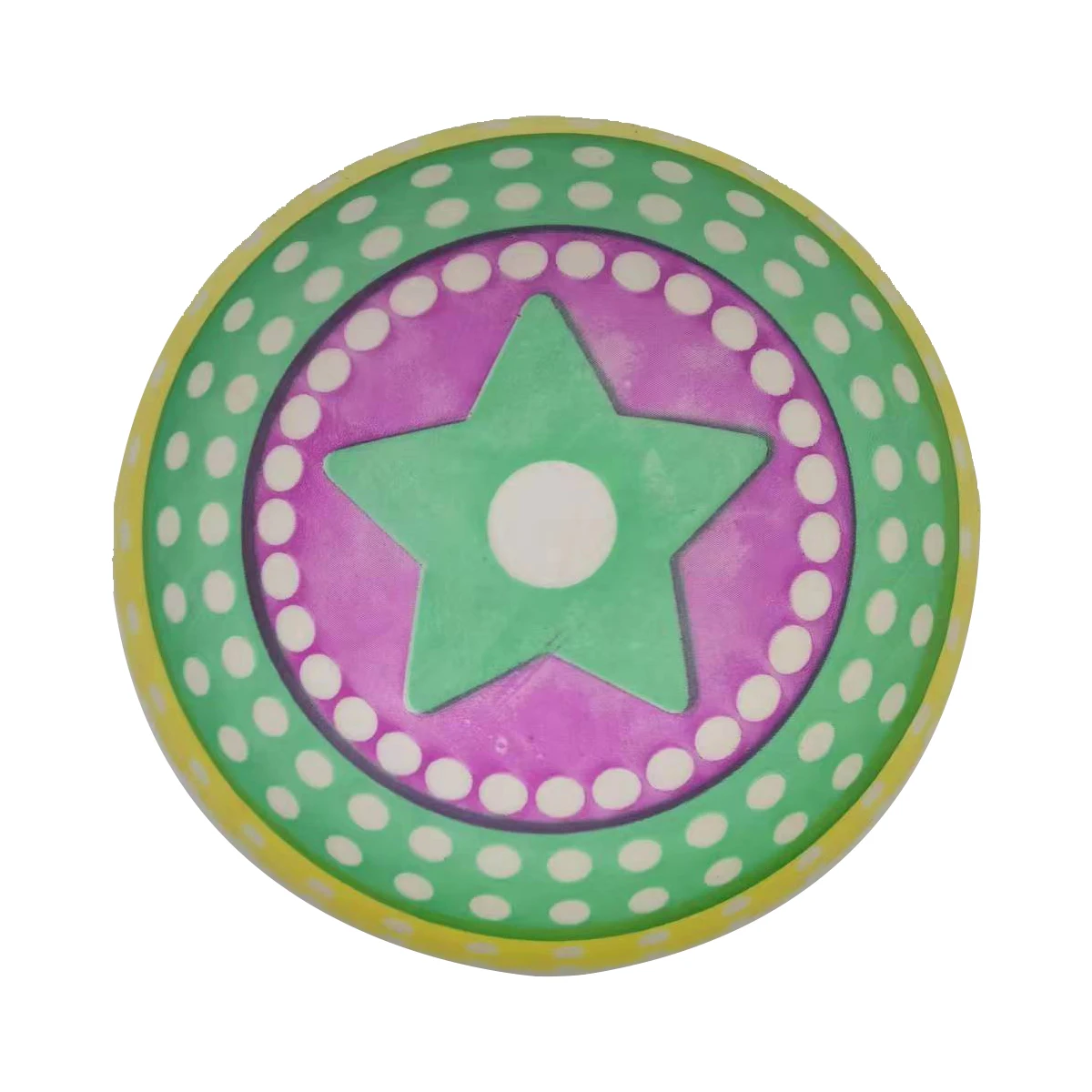 2023 Inflatable Toy Ball PVC Colorful Design 23cm Custom Logo Printed for Kids