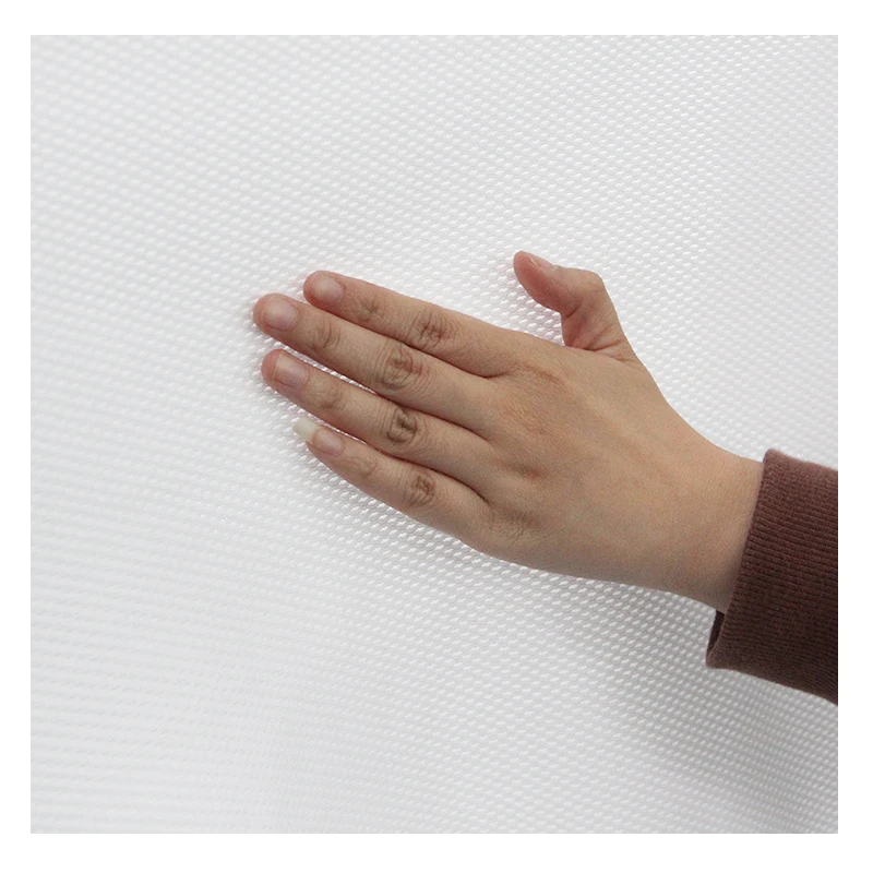 100 polyester tricot knit mesh for clothing and breathable garment fabric