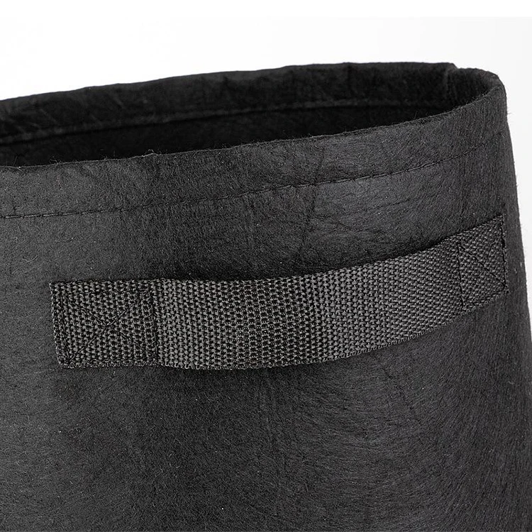 Customized 2 3 5 7 10 gal grow planter pot non-woven geo pot non woven geotextile planting grow bags 3 gallon fabric grow pots