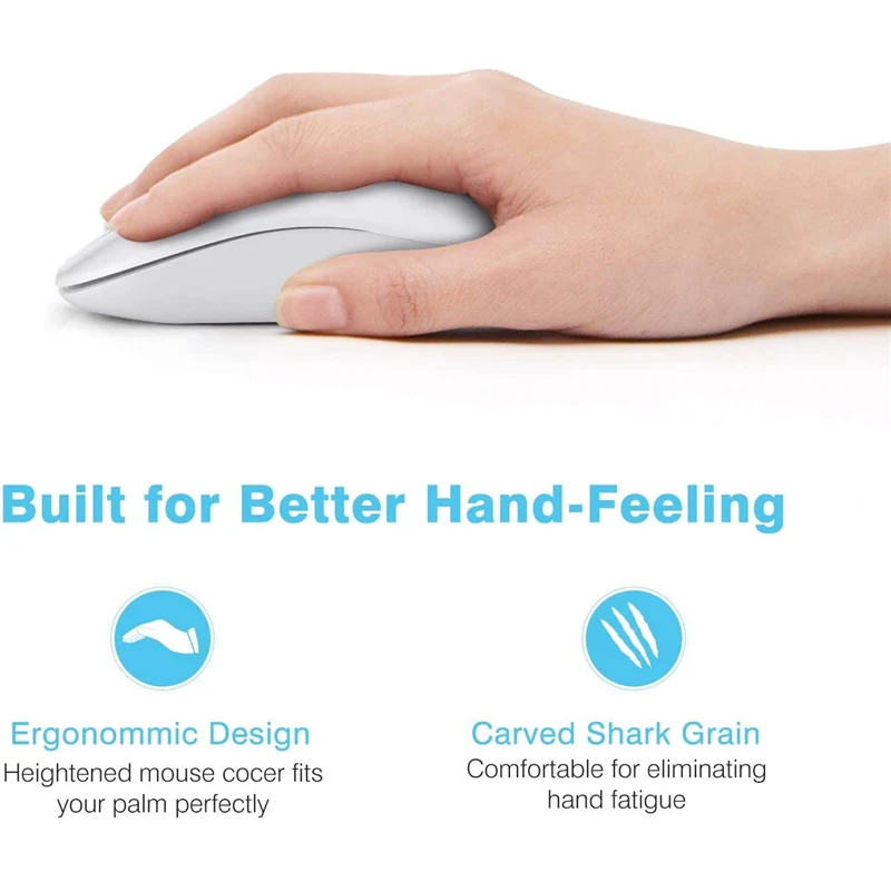 
Best Seller Custom Logo OEM Packaging Silent 2.4G Mouse Wireless with 3 DPI Adjustable, Noiseless Gift Wireless Computer Mouse 