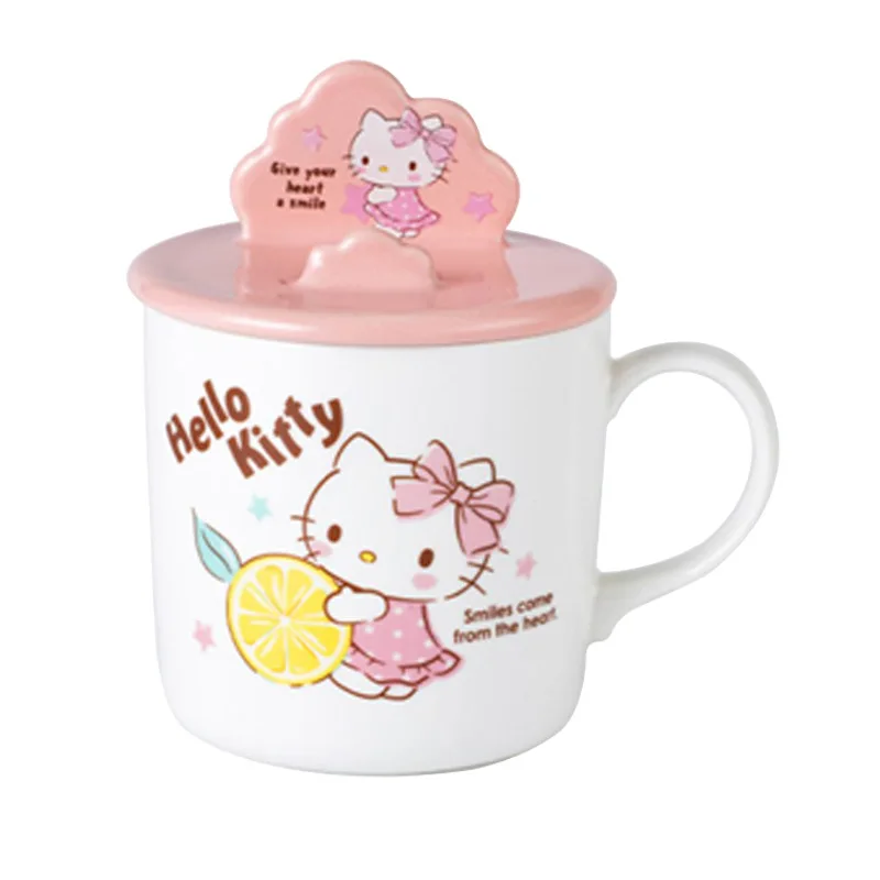 Sanrioed ceramic Hello Kt Kuromi My melody shaped Mug for Coffee or Tea Ceramic Cup for with Sanrioed Kitty cartoon mugs