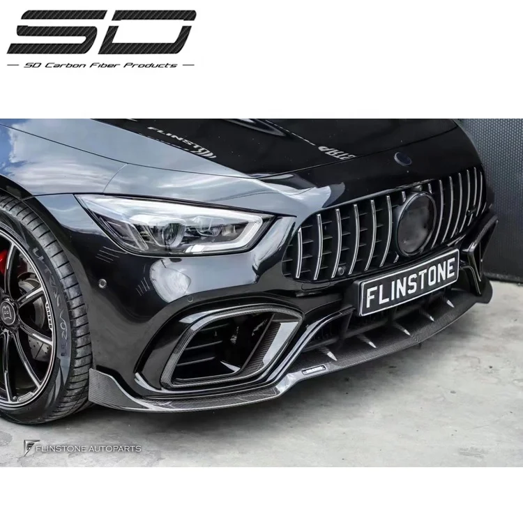 B-образный полностью сухой бампер из углеродного волокна для Merc Benz Amg Gt63