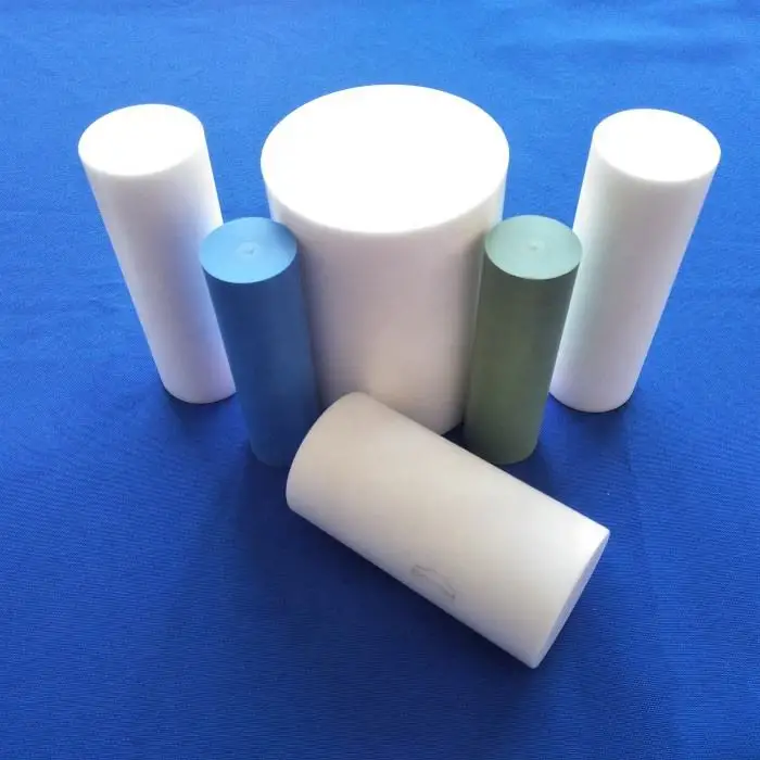High Temperature Resistant 10-1200mm Natural White Color 100% Virgin Ptfe Sheet And Rod