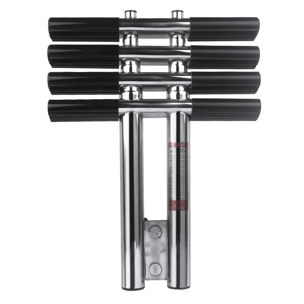  Boat Sport Dive Ladder 4 Step Vertical Telescopic Folding Swim