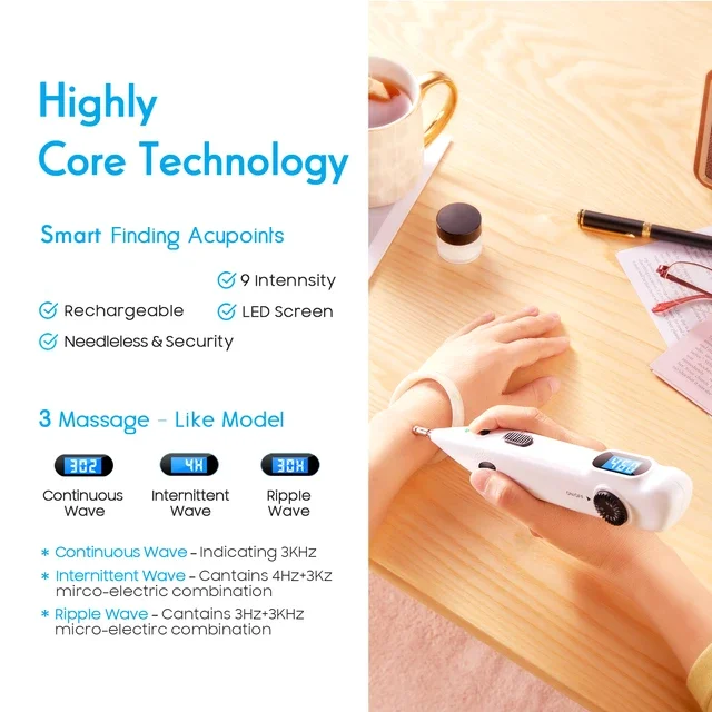 508BH Therapy Acupoint Detector Acupuncture Electro Pen