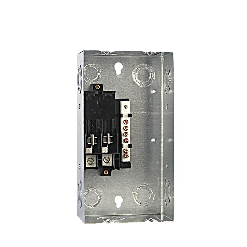 High quality industrial distribution box outdoor low voltage panel board meto 2 way load center