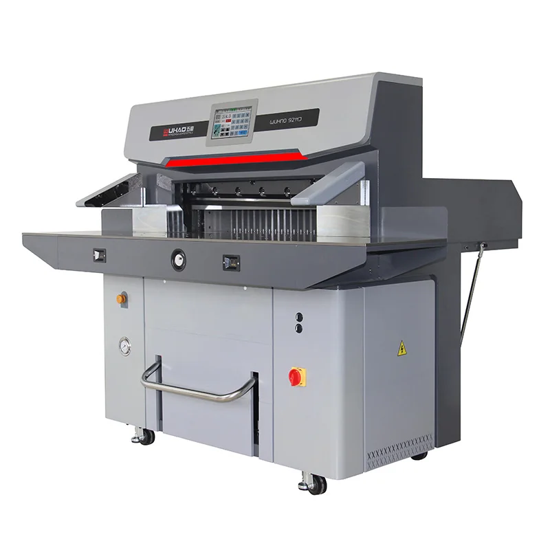 Wuhao 920mm 9211D hydraulic paper cutting machine for Precise Paper Cutting