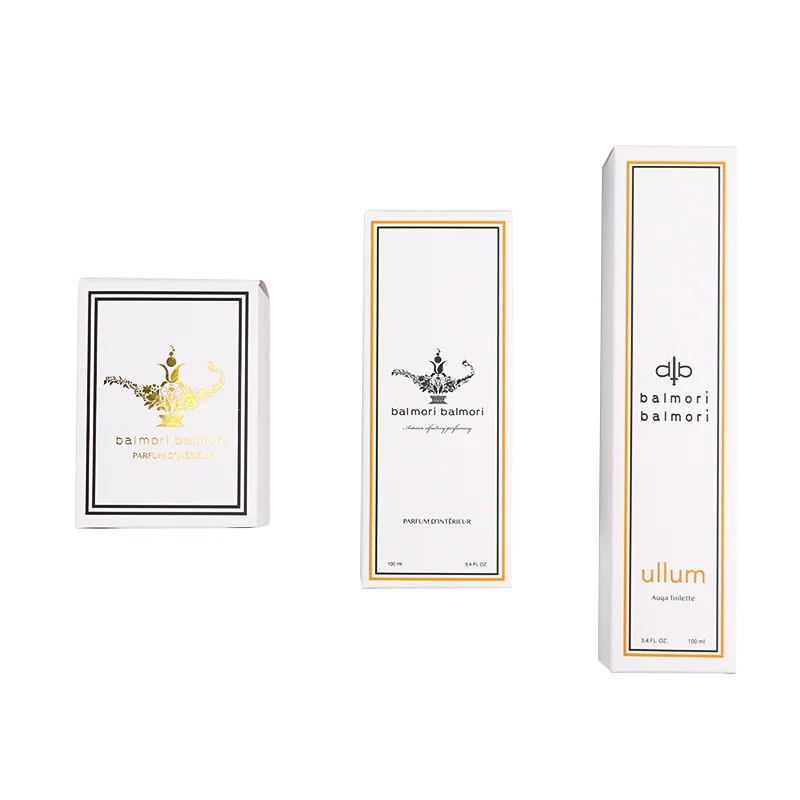 Small order Essential oil box perfume gift box for packing