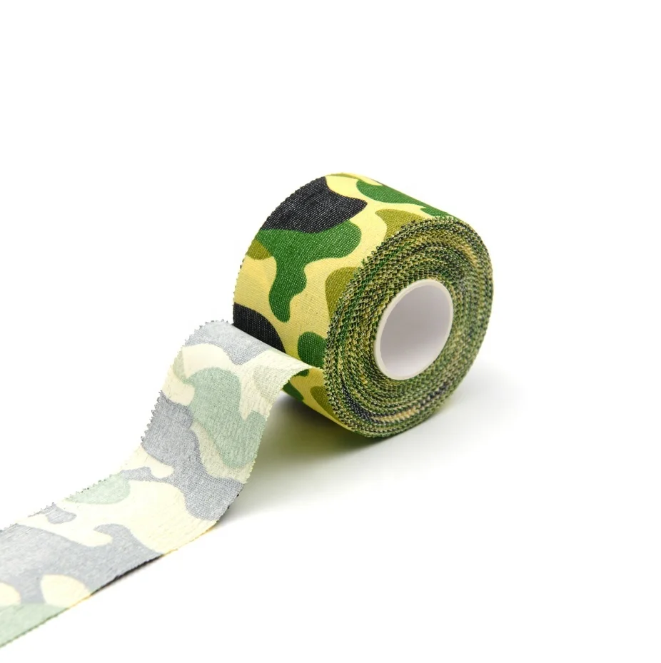 Athletic Sports Camo Cotton Sport Tape for Boxing