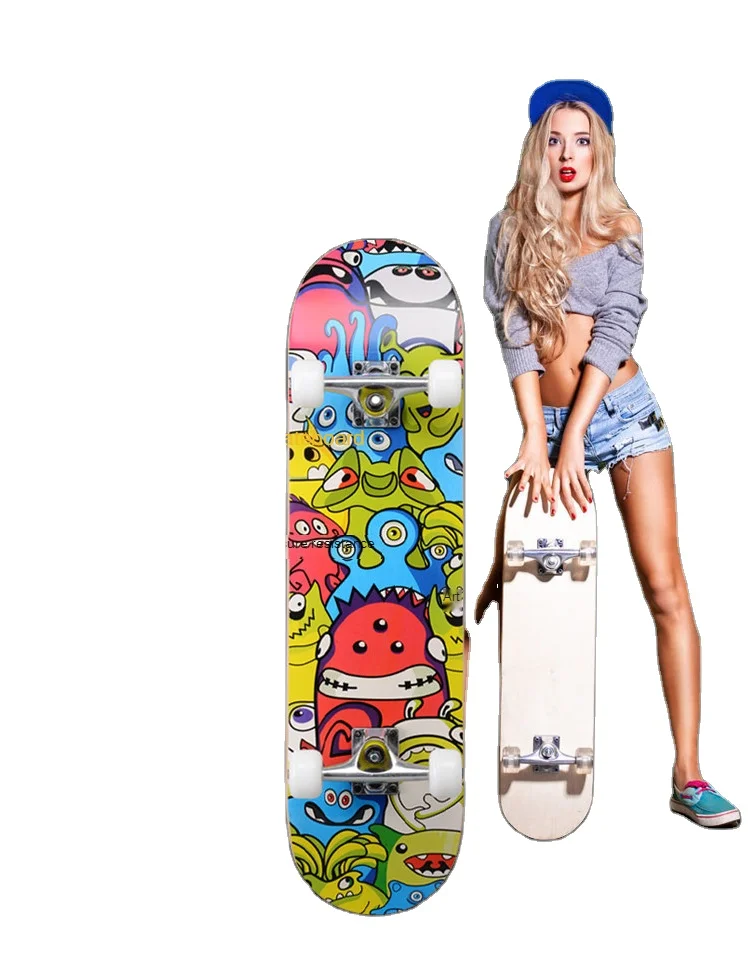 Manufacturer Factory Supply Attractive Price Skateboard Complete Custom Deck Skateboard For Sale