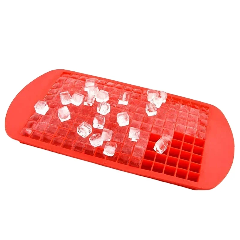 Free shipping DIY Ice Lattice Box Silicone 160 Grid Diamond Ice Boxes Ice Cube Mold Tray Kitchen Bar Tools