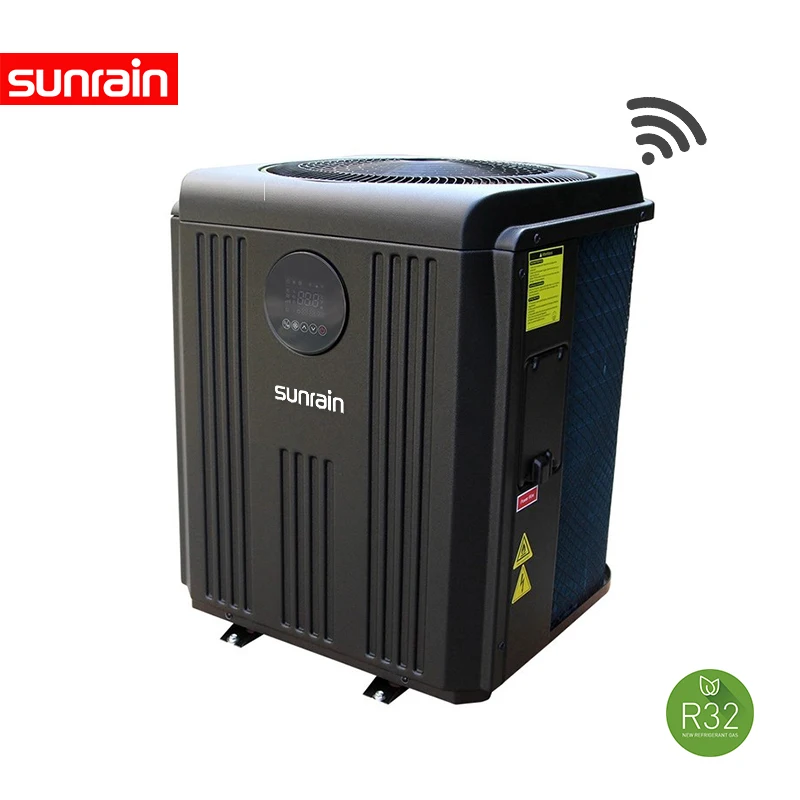 Производитель Sunrain Wifi управление R32 хладагент оптовая продажа OEM инвертор постоянного тока тепловые насосы для бассейна отопления и охлаждения