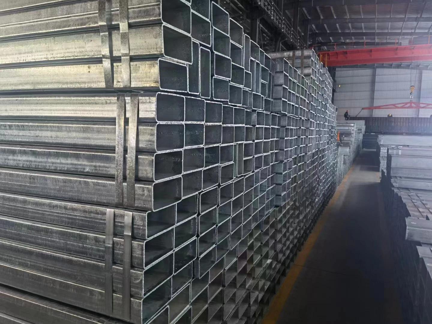 Hot dip Galvanized steel square tube pipe 40x40 tube SHS zinc 90G