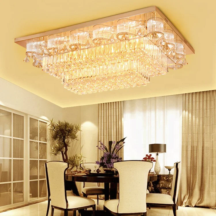 chandeliers luxury crystal chandelier hot sale classic gold led bulb base e14 modern crystal ceiling lamp led